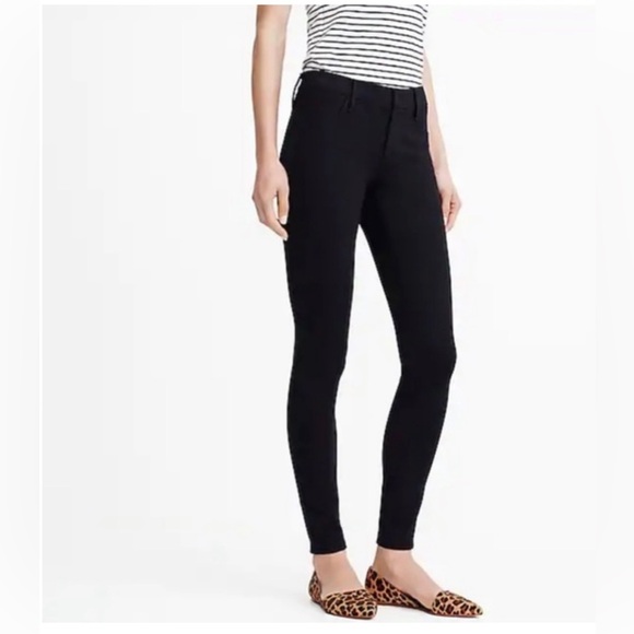 J Crew the Gigi Pant Black Ponte Knit Stretch NWT Women’s size 4 - Picture 1 of 10